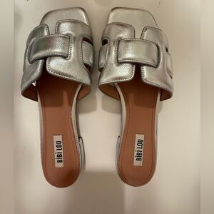 Bibi Lou Silver Women's Sandals